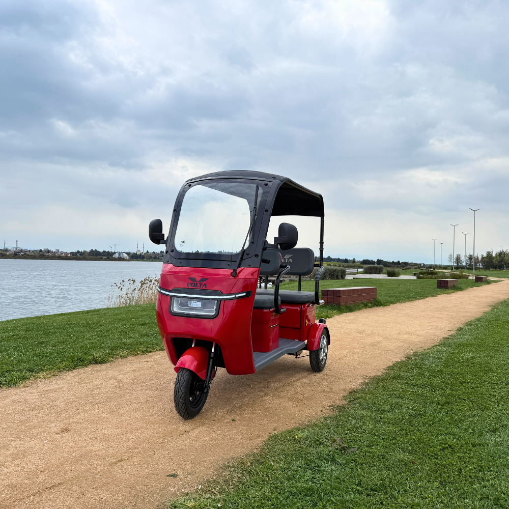 Volta VM5 Neo Kırmızı Elektrikli Motosiklet - Görsel 6